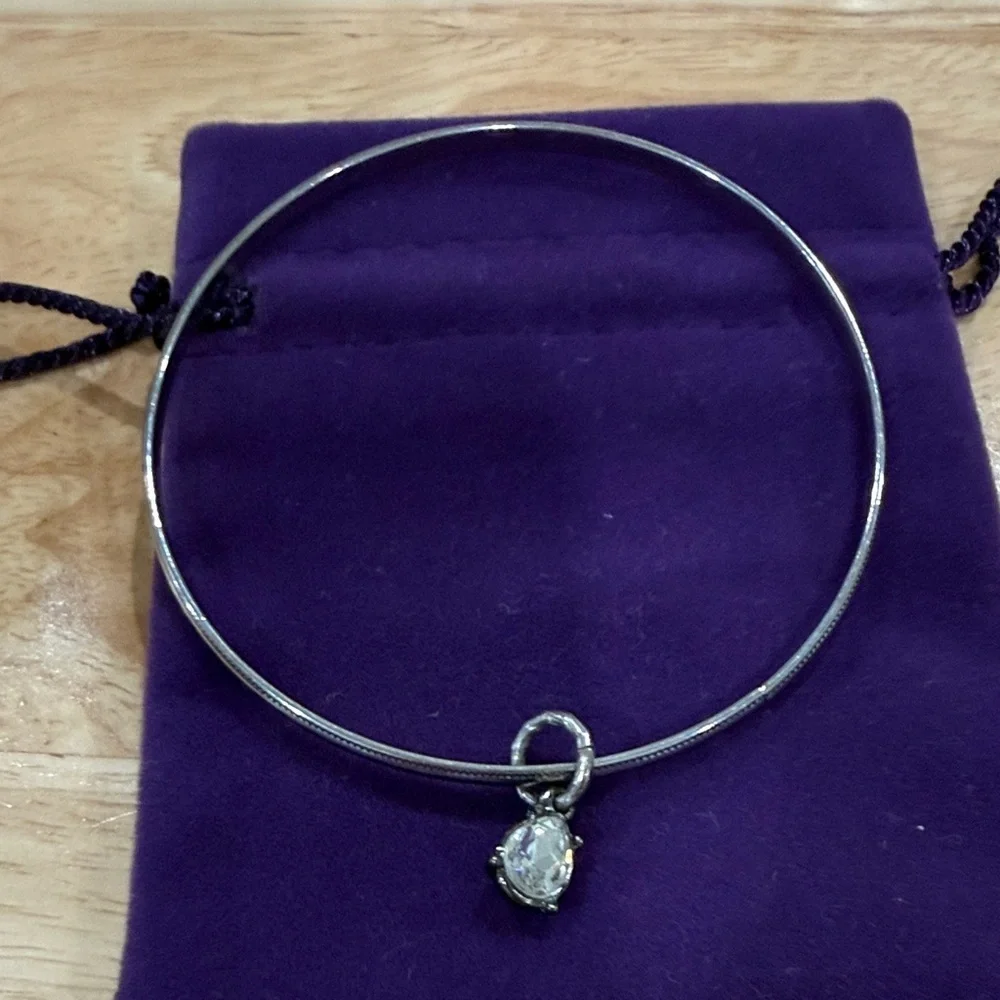 Bracelet with Gemstone Pendant